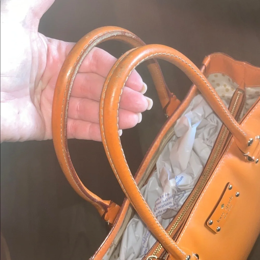 Kate Spade Vibrant Orange Satchel